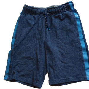 Cat & jack boys pull on woven shorts, size 6/7,‎ Dark and light blue